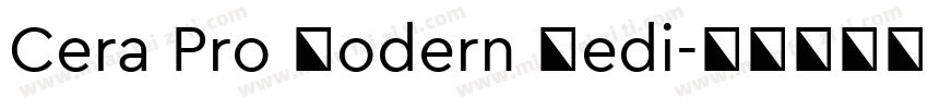 Cera Pro Modern Medi字体转换
